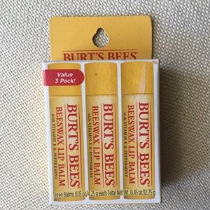 Burt’s bees lip balm